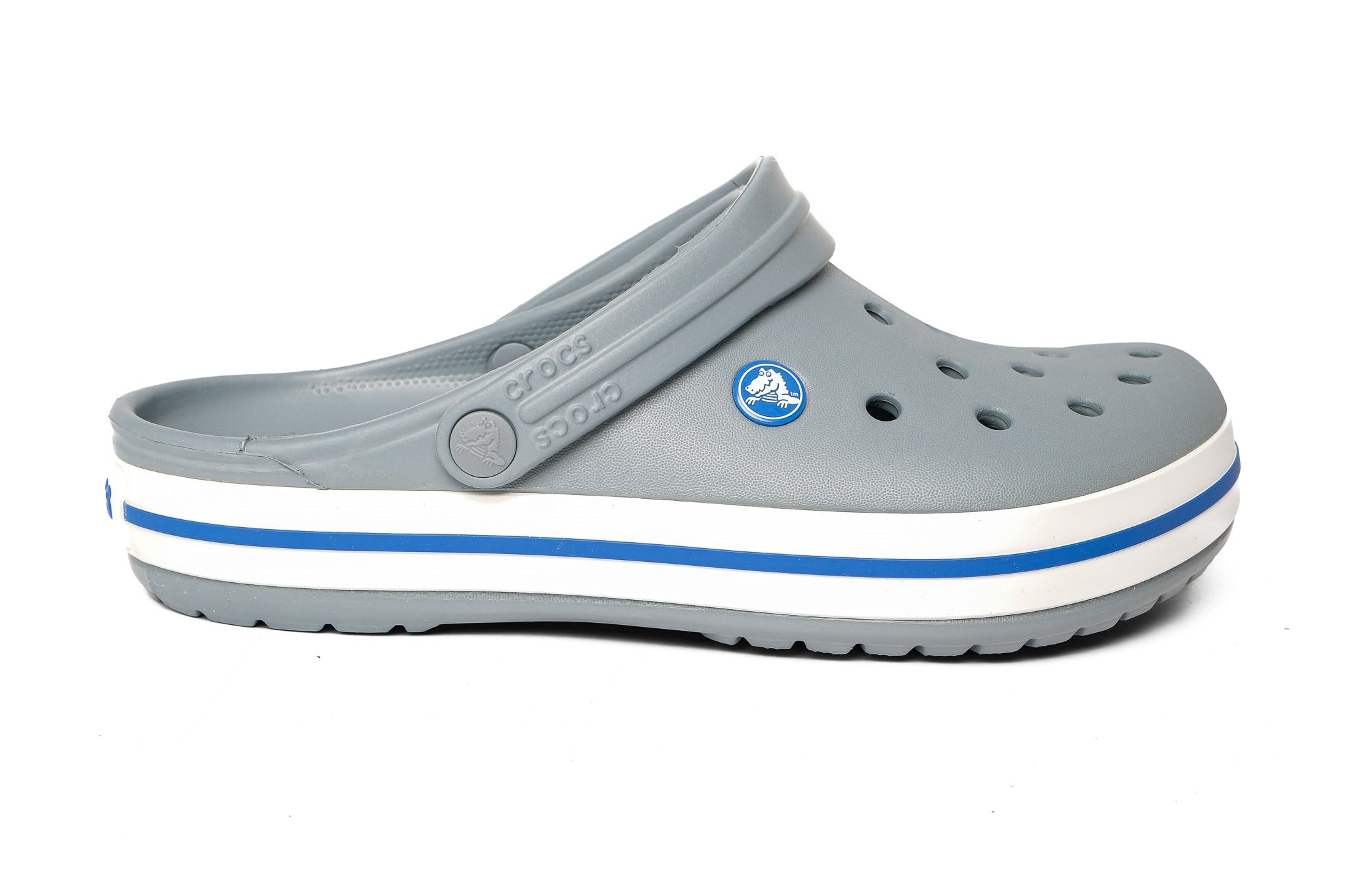 Crocs Terlik Crocband 11016 GRİ-BEYAZ - Crocs