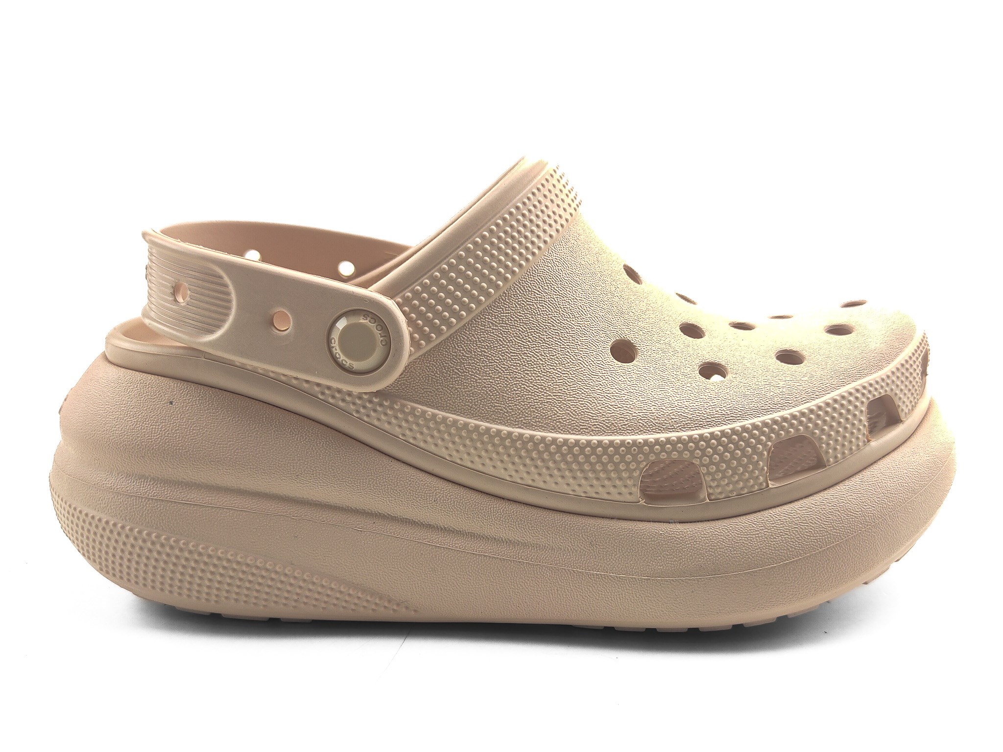 Crocs Terlik Crush Clog Platform 207521 PUDRA - Crocs