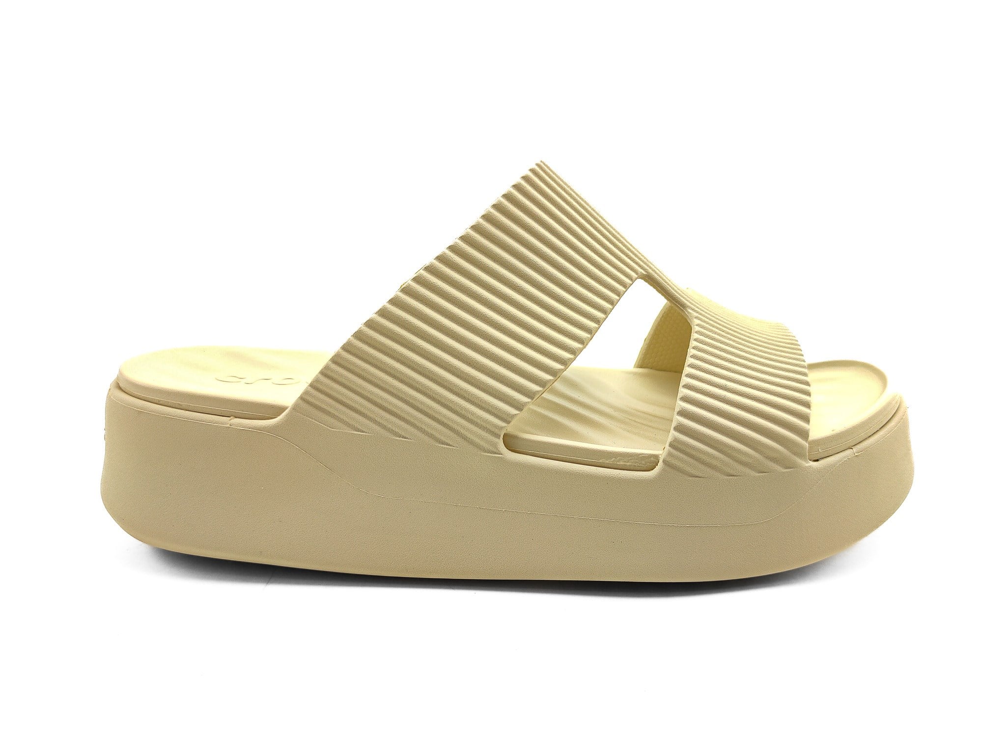 Crocs Terlik Getaway Groove Platform HStrap 210701 KREM - Crocs