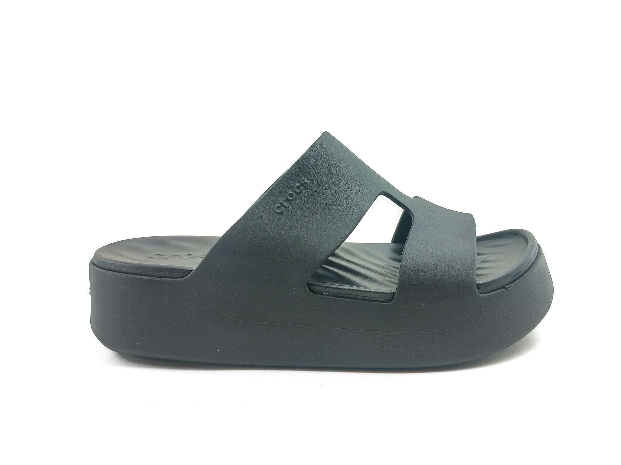 Crocs Terlik Getaway Platform H-Strap 209409 SİYAH - Crocs