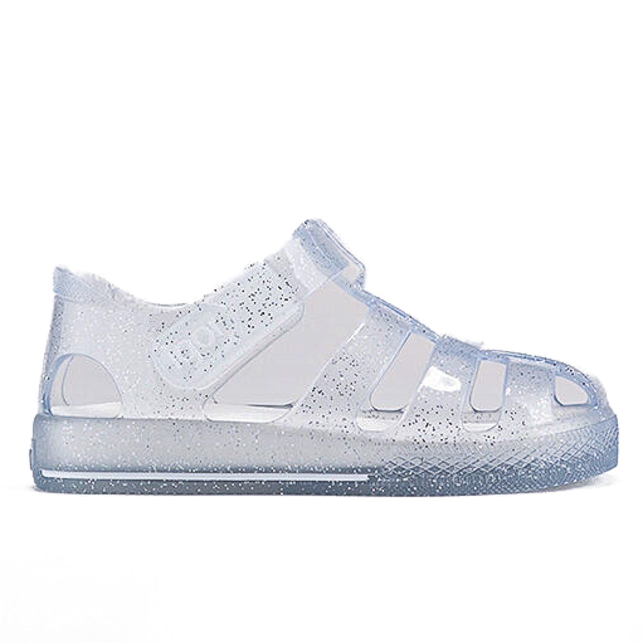 Igor Çocuk Sandalet Star Glitter Cırtlı S10265 TRANSPARENTE/TRANSPARENT - Igor