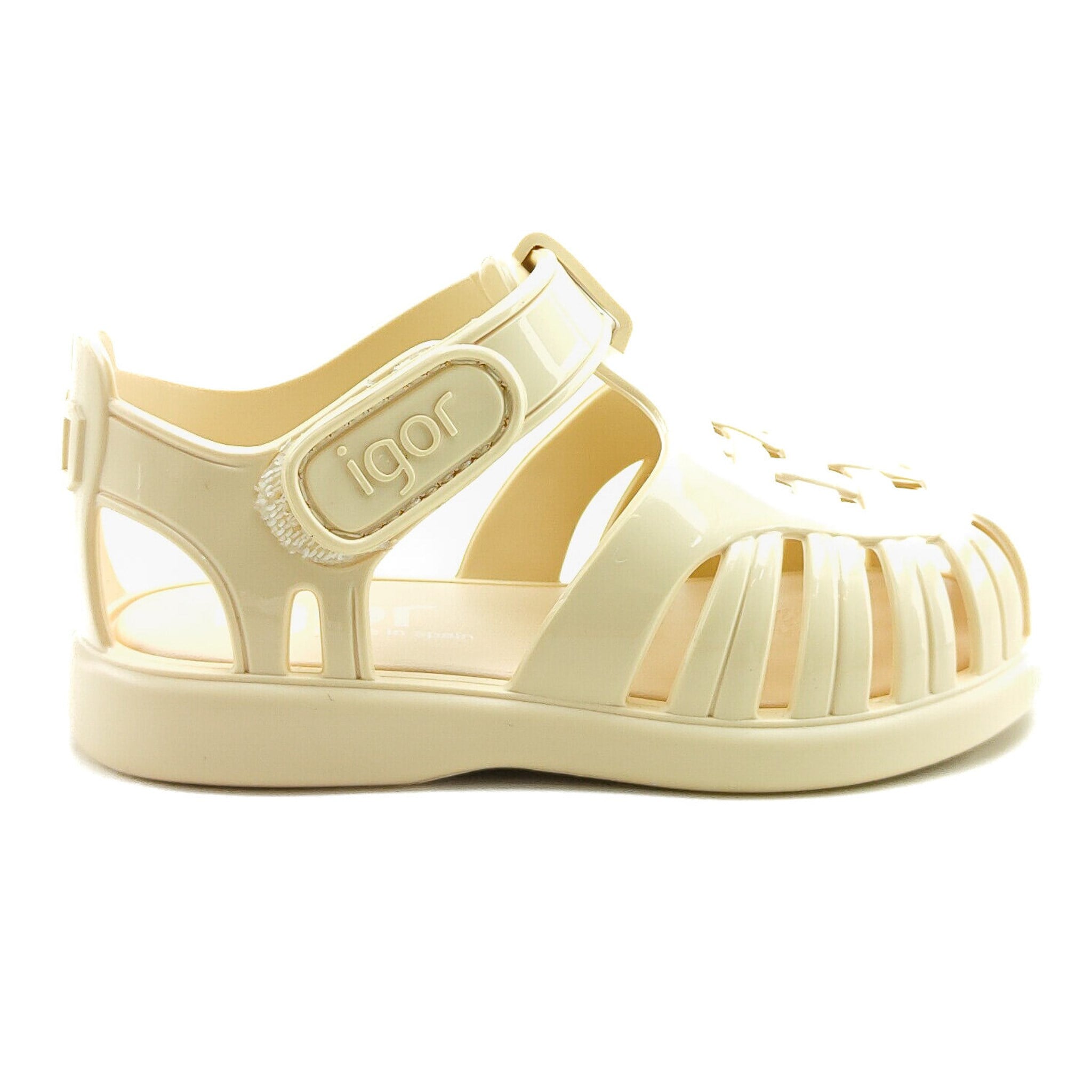 Igor Çocuk Sandalet Tobby Gloss S10311 MARFIL/IVORY - Igor