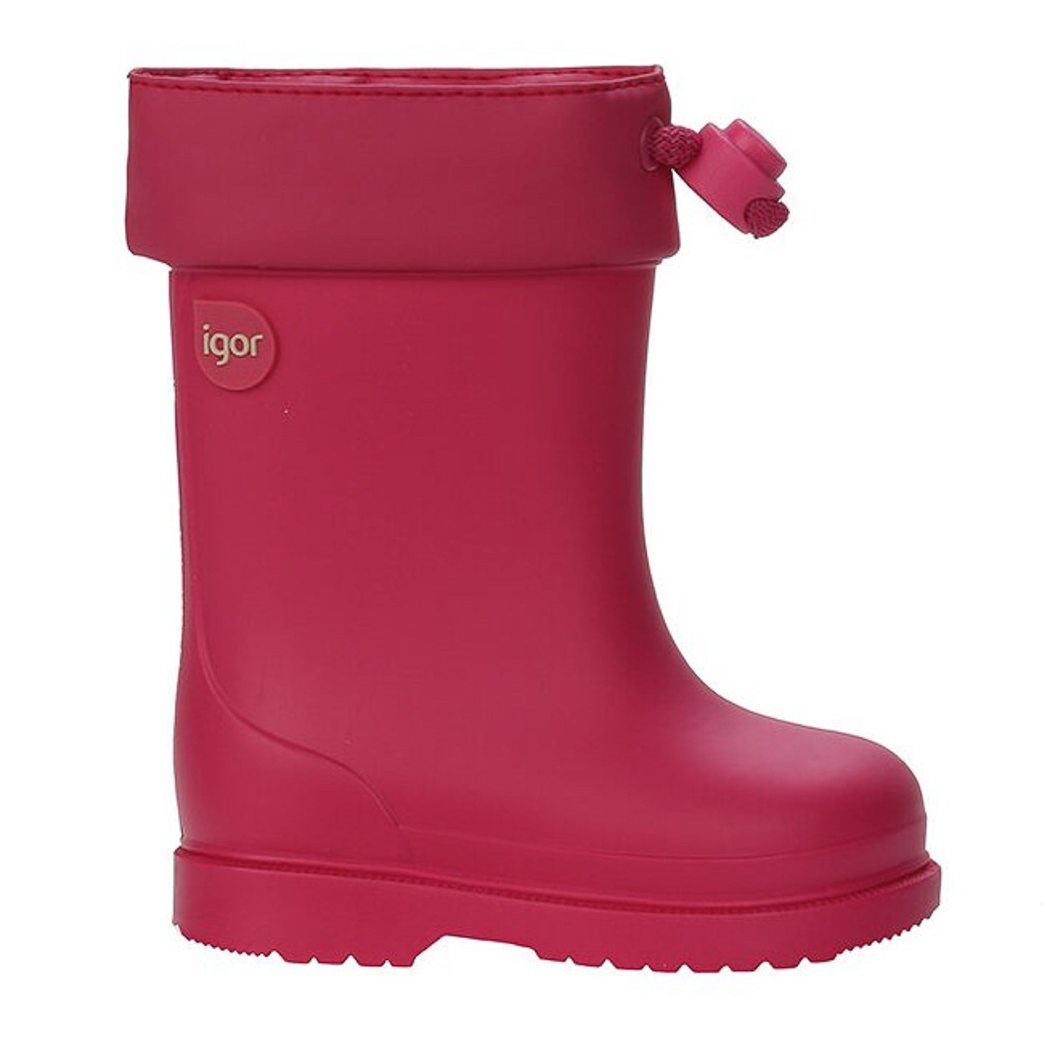 Igor Kürklü Yağmur Çizmesi Chufe Cuello Borreguıllo W10101 FUCSIA/FUCSIA - Igor