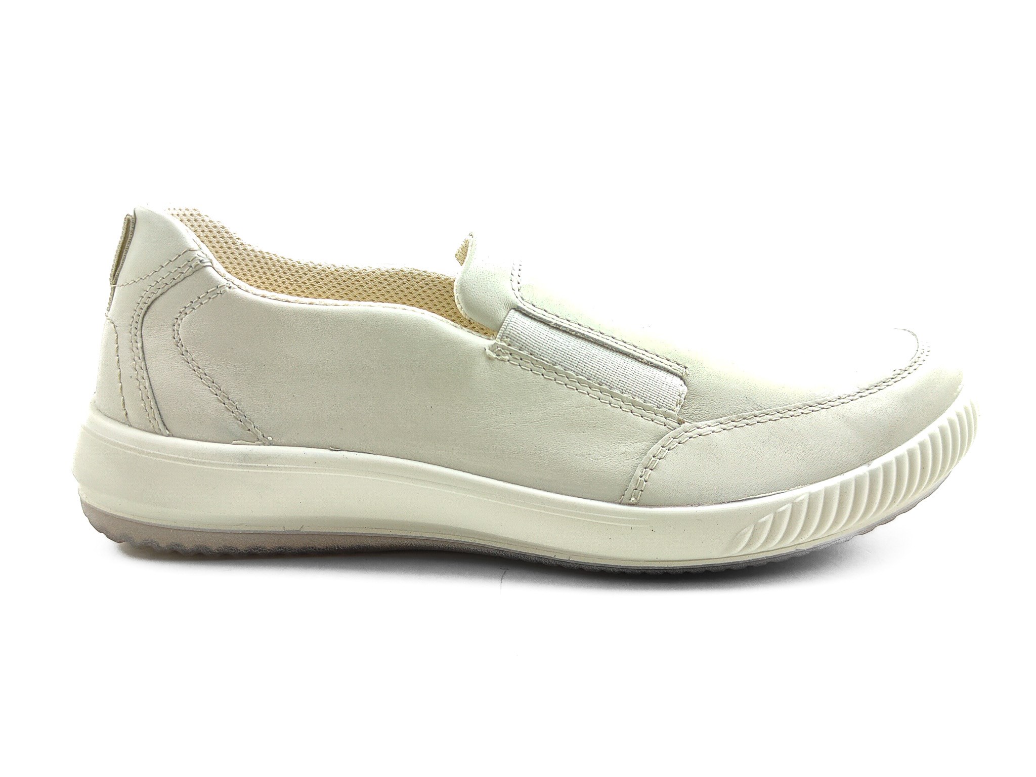 Legero Unisex Deri Ayakkabı Tanaro Bağcıksız 000215-1000 - Beyaz BEYAZ - Legero