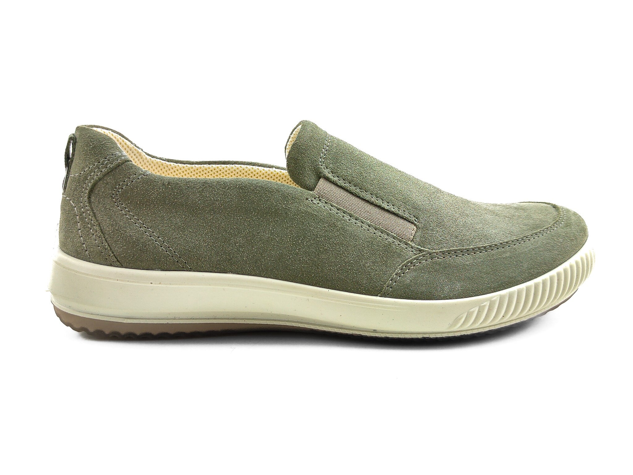 Legero Unisex Süet Ayakkabı Tanaro Bağcıksız 000215-7520 - Yeşil YEŞİL - Legero