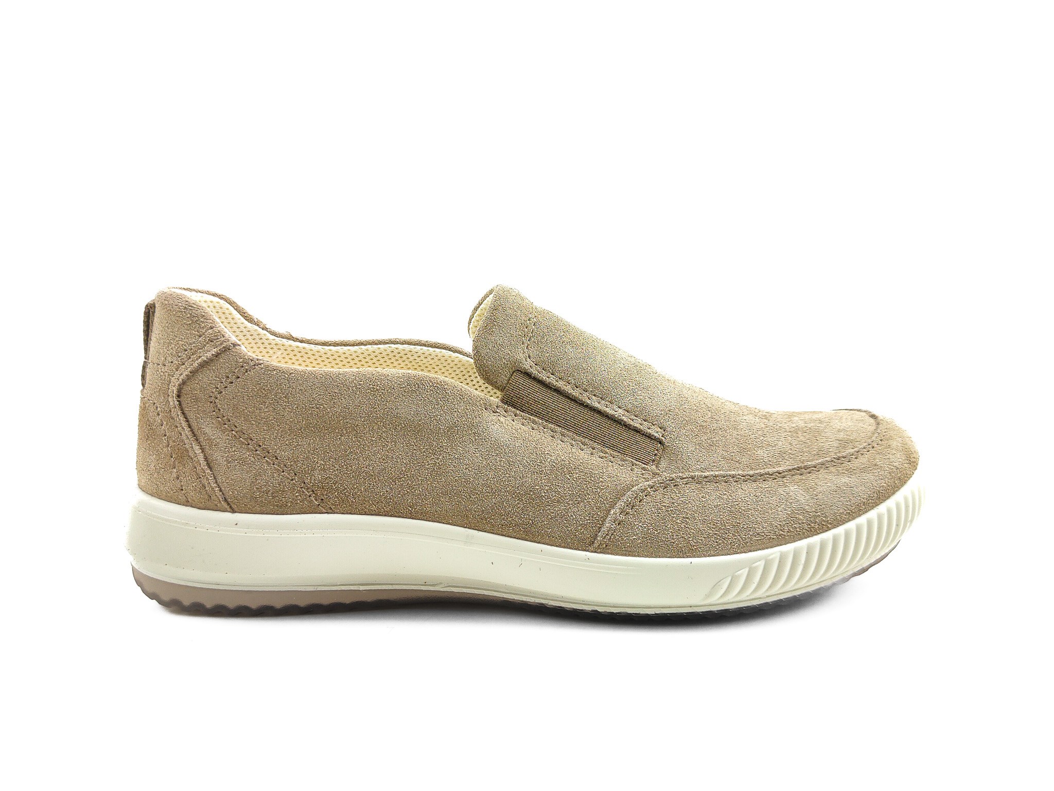 Legero Unisex Süet Ayakkabı Tanaro Bağcıksız 000215-4500 - Bej BEJ - Legero