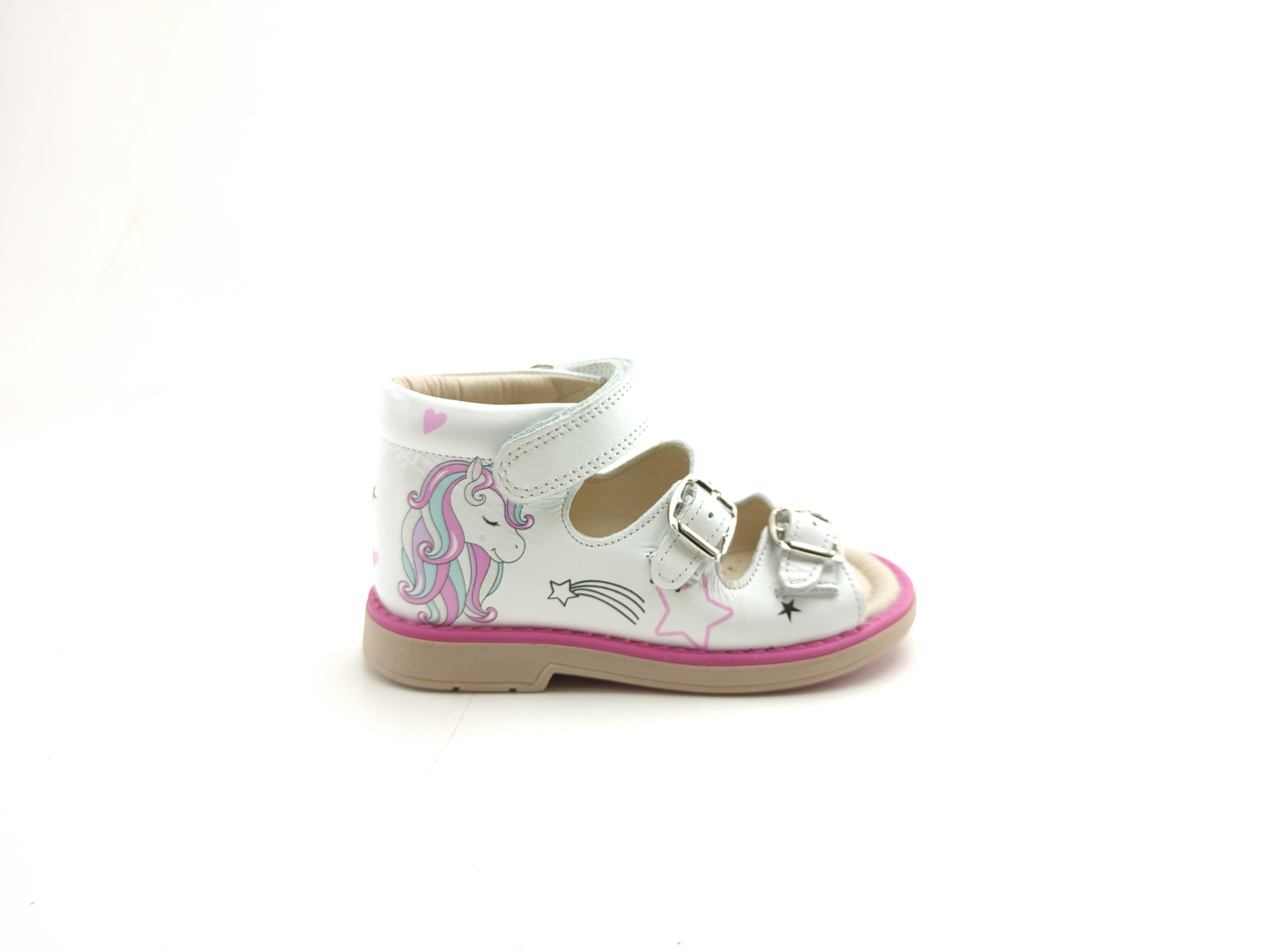 Ortoplus Deri Ortopedik Bebe Sandalet K C725 - OrtoPlus