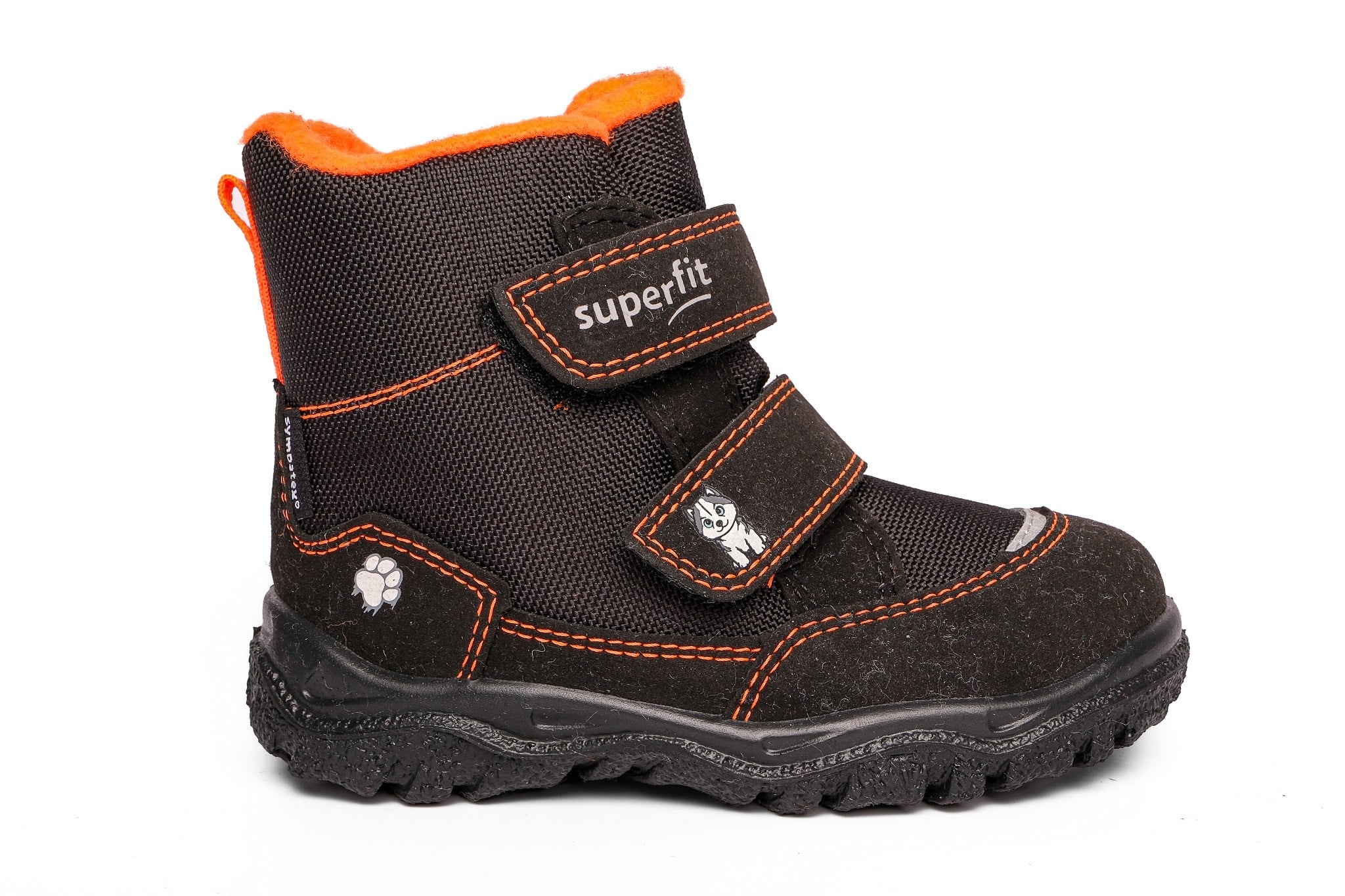 Superfit Goretex Bot Husky1 KP 006047-0010 Schwarz/Orange SCHWARZ/ORANGE - Superfit