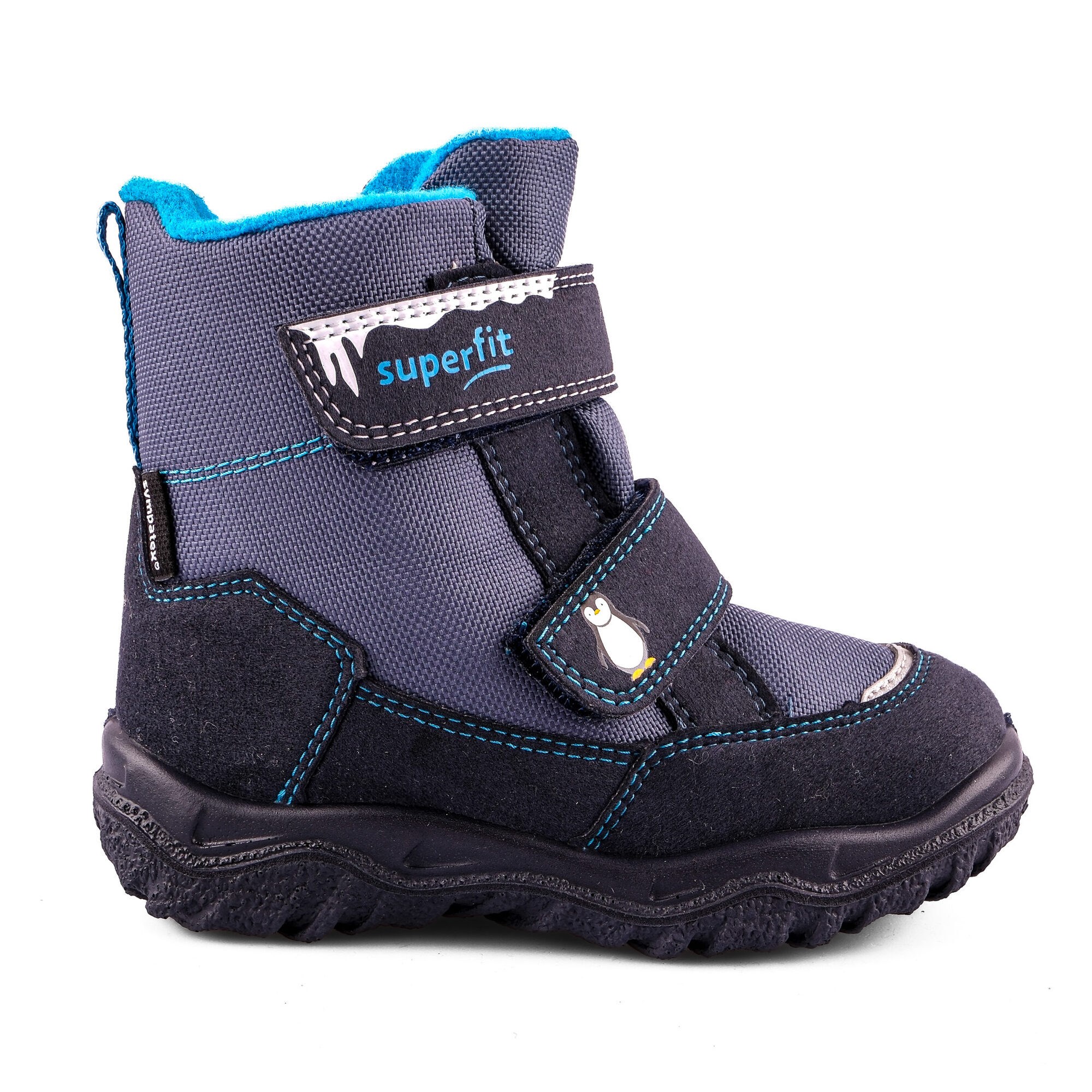 Superfit Goretex Bot Husky1 KP 006047-8000 Blau/Türkıs BLAU/TÜRKIS - Superfit