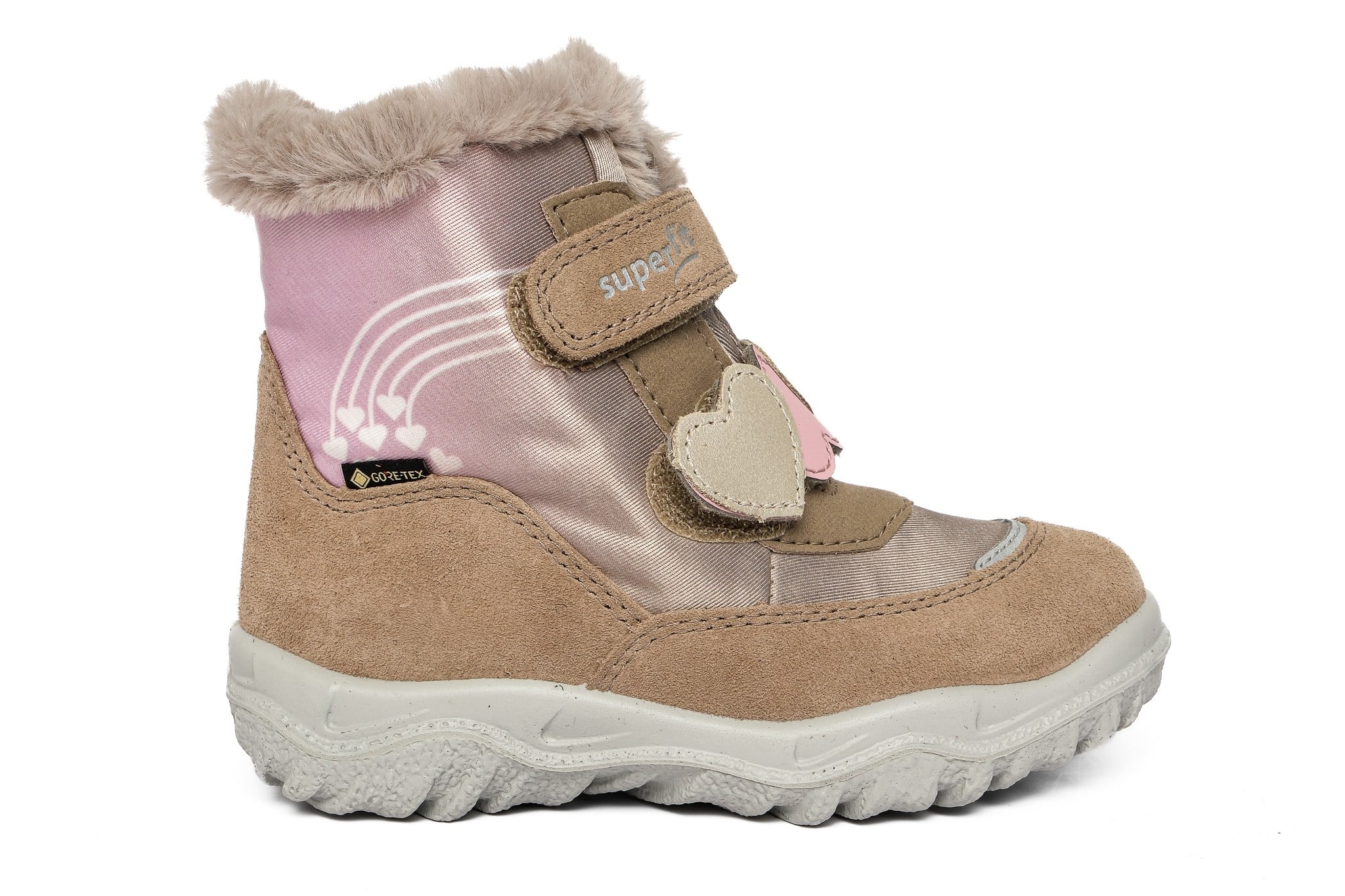 Superfit Goretex Bot Husky1 KP 006061-4000 Beige/Rosa BEIGE/ROSA - Superfit