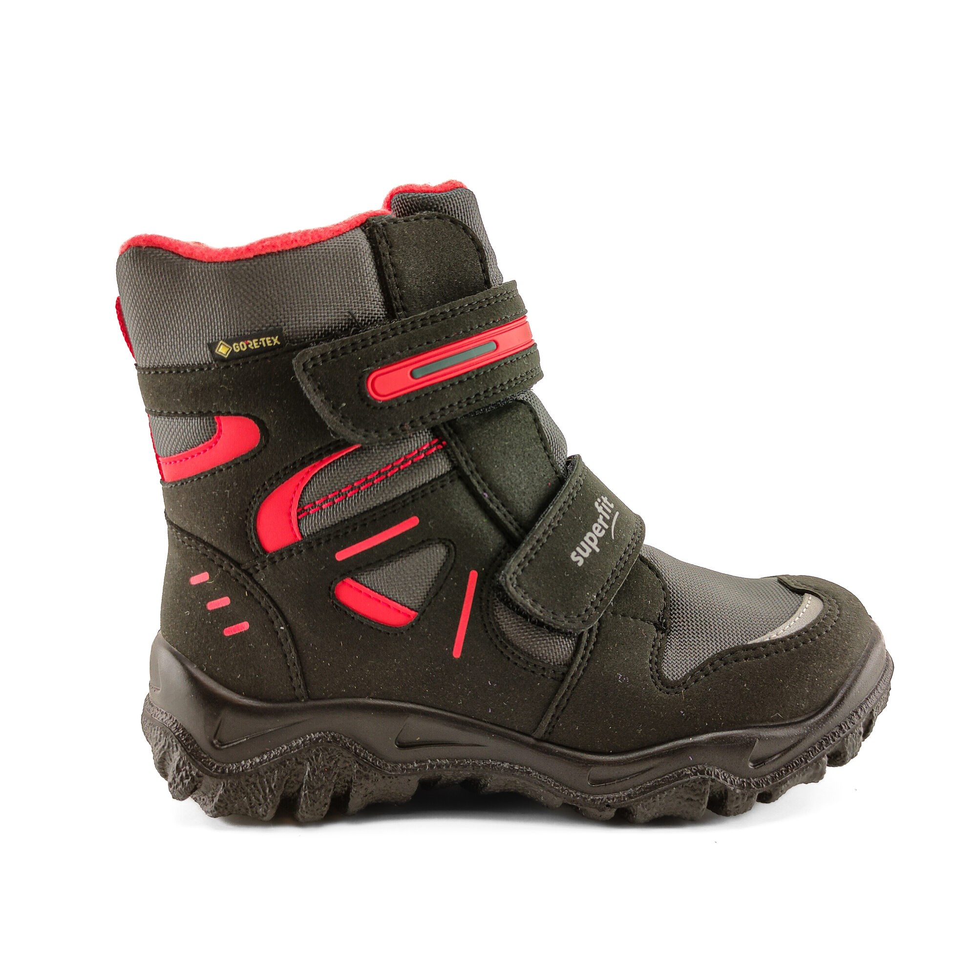 Superfit Goretex Bot Husky2 G 809080-0020 Schwarz/Rot SCHWARZ / ROT - Superfit
