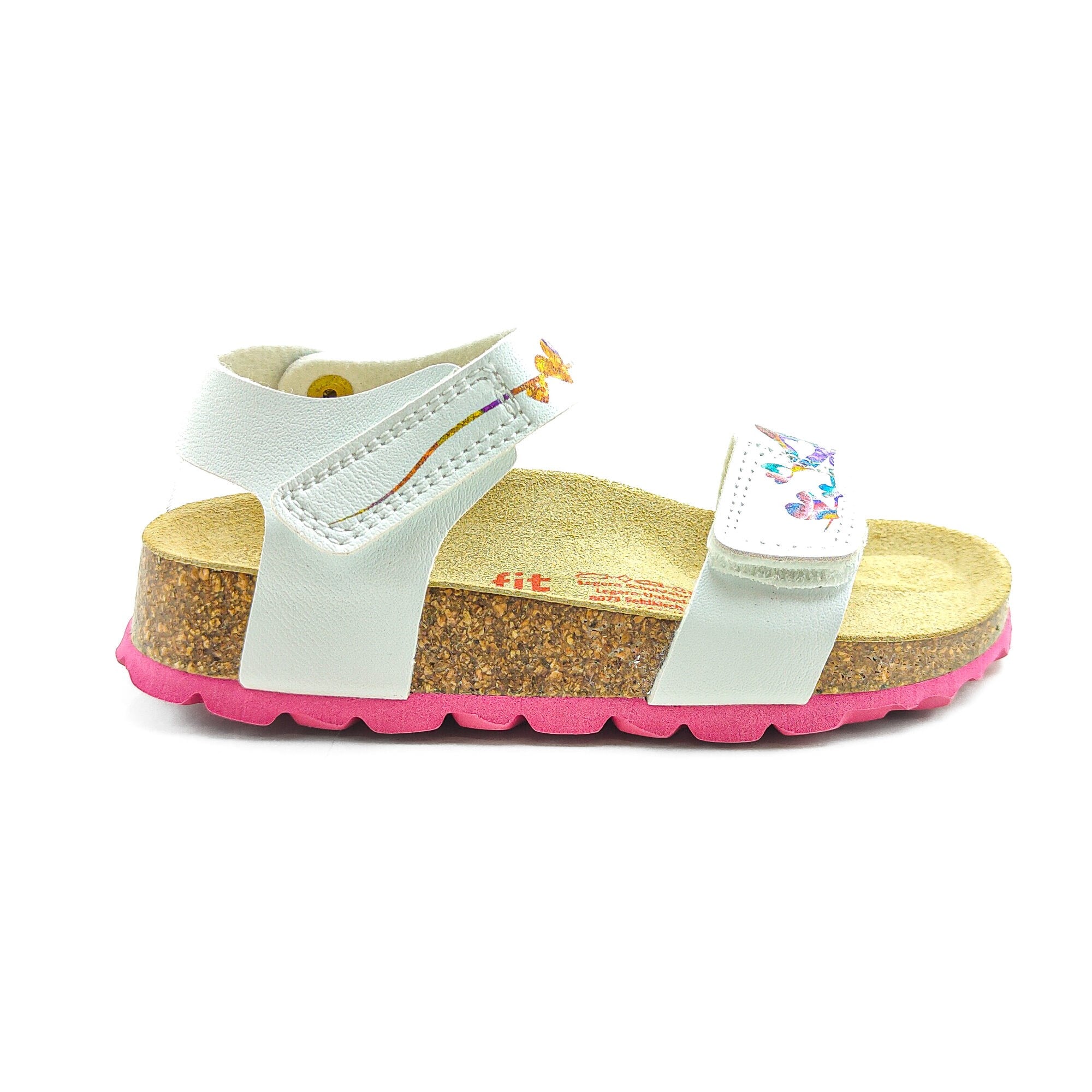 Superfit Ortopedik Çocuk Sandalet P 000123-1040 - Beyaz Kuş WEIB / PINK - Superfit