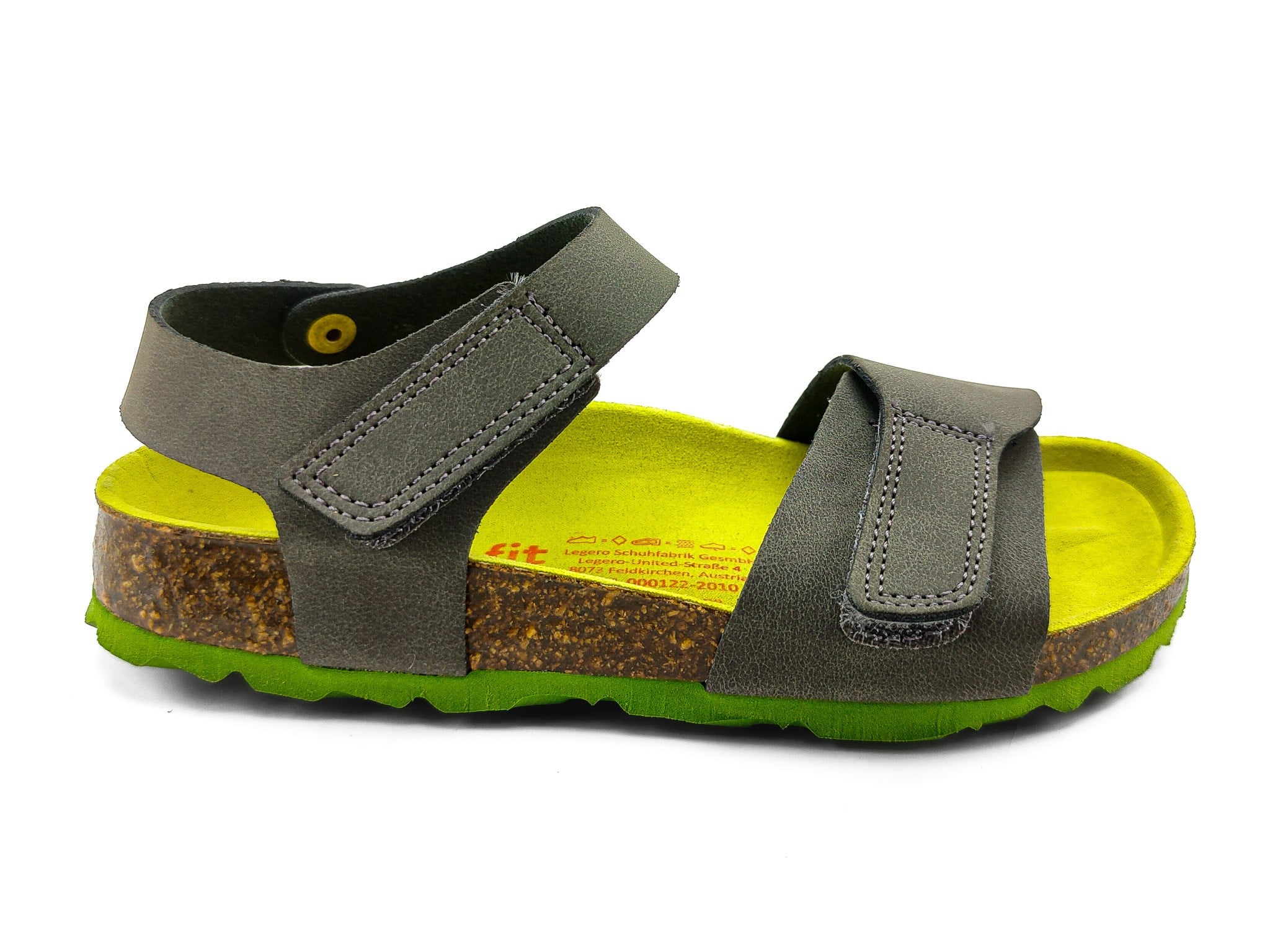 Superfit Ortopedik Çocuk Sandalet P 1-000122-2010 -Yeşil Gri GRAU / GRÜN - Superfit