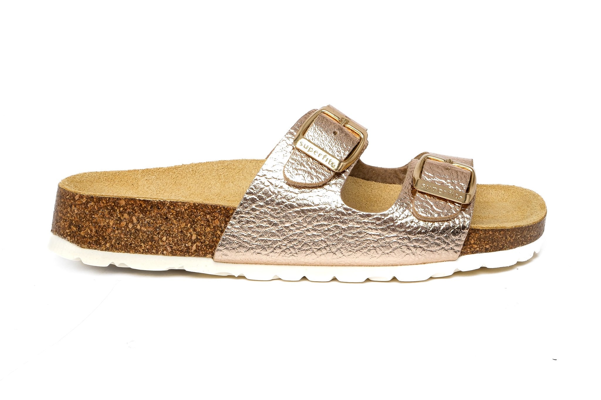 Superfit Ortopedik Çocuk Terlik Çift Bantlı F 800111-9000 - Bronze BRONZ - Superfit