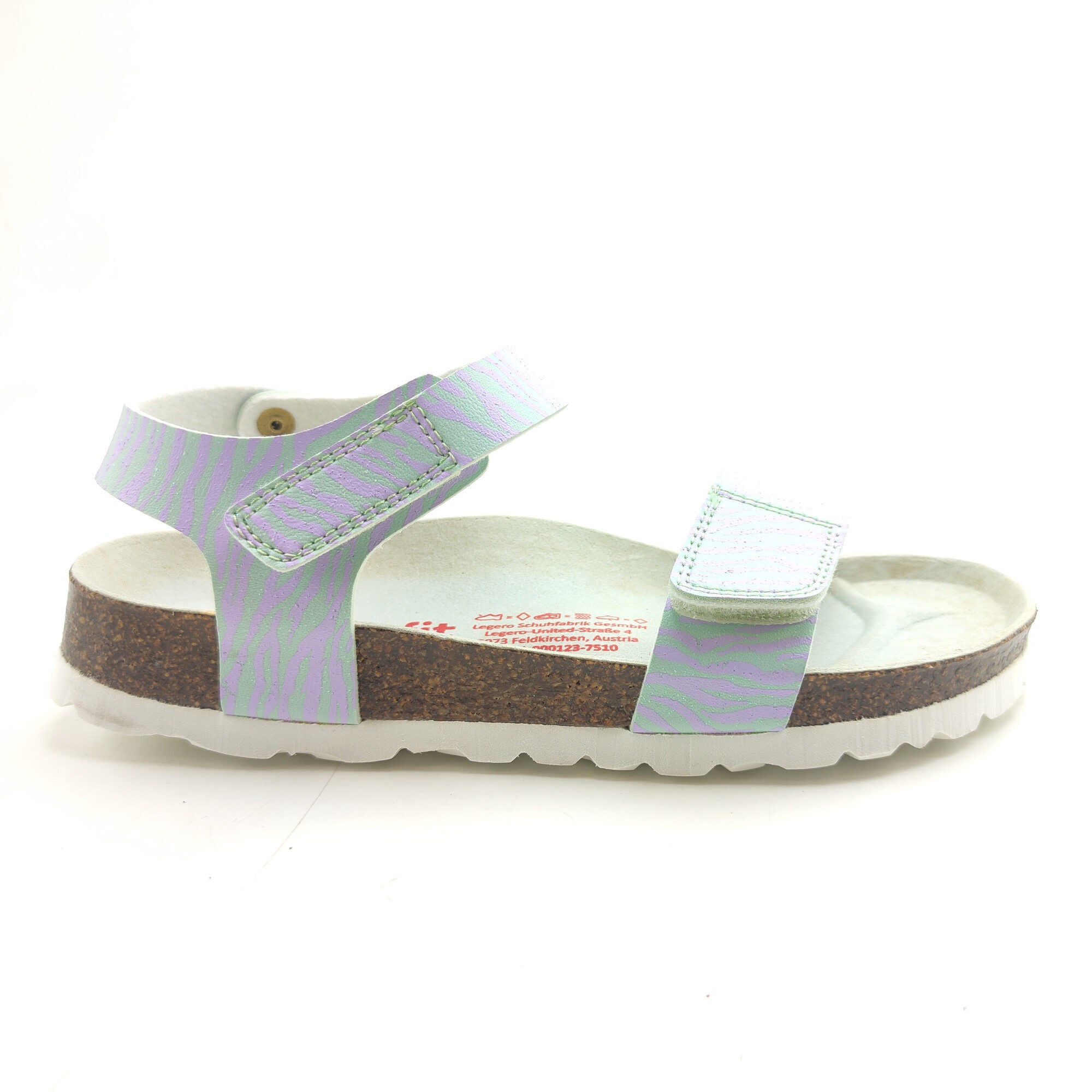 Superfit Ortopedik Genç Sandalet G 000123-7510 - Yeşil Lila HELLGRÜN / ROSA - Superfit