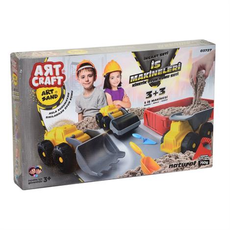 03727 İş Makineleri Kum Seti 750 gr -Dede 03727 İş Makineleri Kum Seti 750 gr -Dede