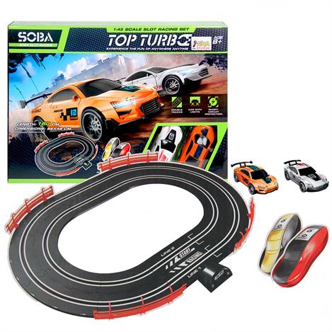 1:43 Soba Top Turbo Yarış Pisti 180 cm 1:43 Soba Top Turbo Yarış Pisti 180 cm
