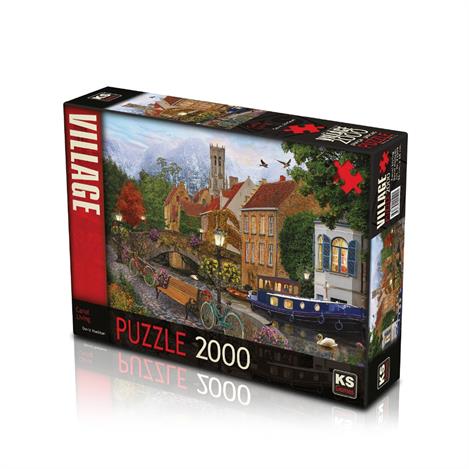 22509 KS Canal Living 2000 Parça Puzzle