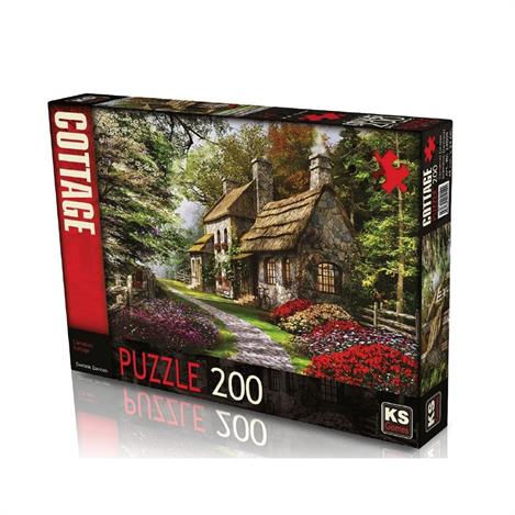 24009 KS Carnation Cottage 200 Parça Puzzle