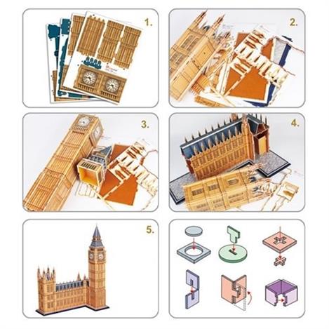 Big Ben Saat Kulesi 3D Puzzle OE5836