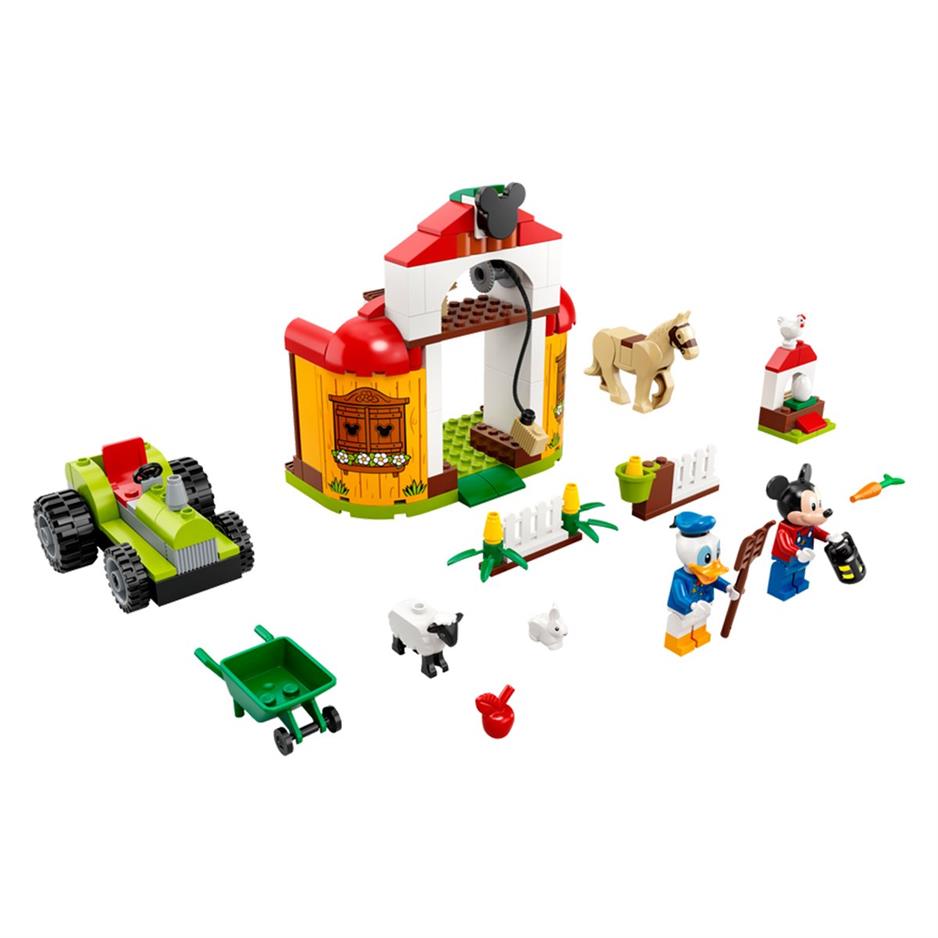 10775 Lego, Mickey ve Donald Duckın Çiftliği, 118 parça, +4 yaş