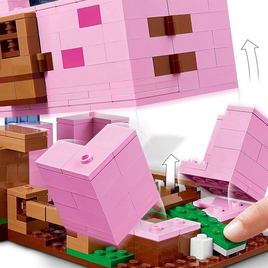 21170 LEGO® Minecraft™ Domuz Evi /490 Parça /+8 yaş