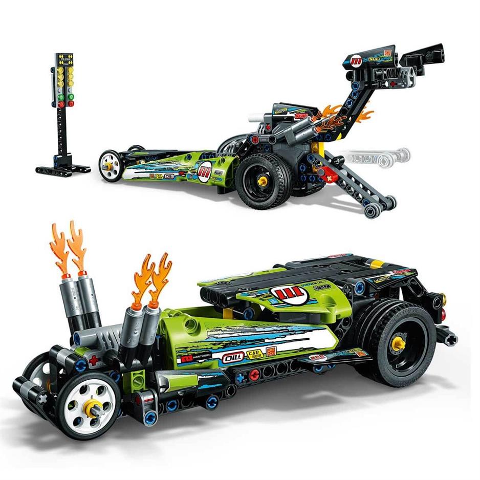 42103 LEGO® Technic Dragster / 225 parça / +7 yaş 213,31 TL - OTOYS