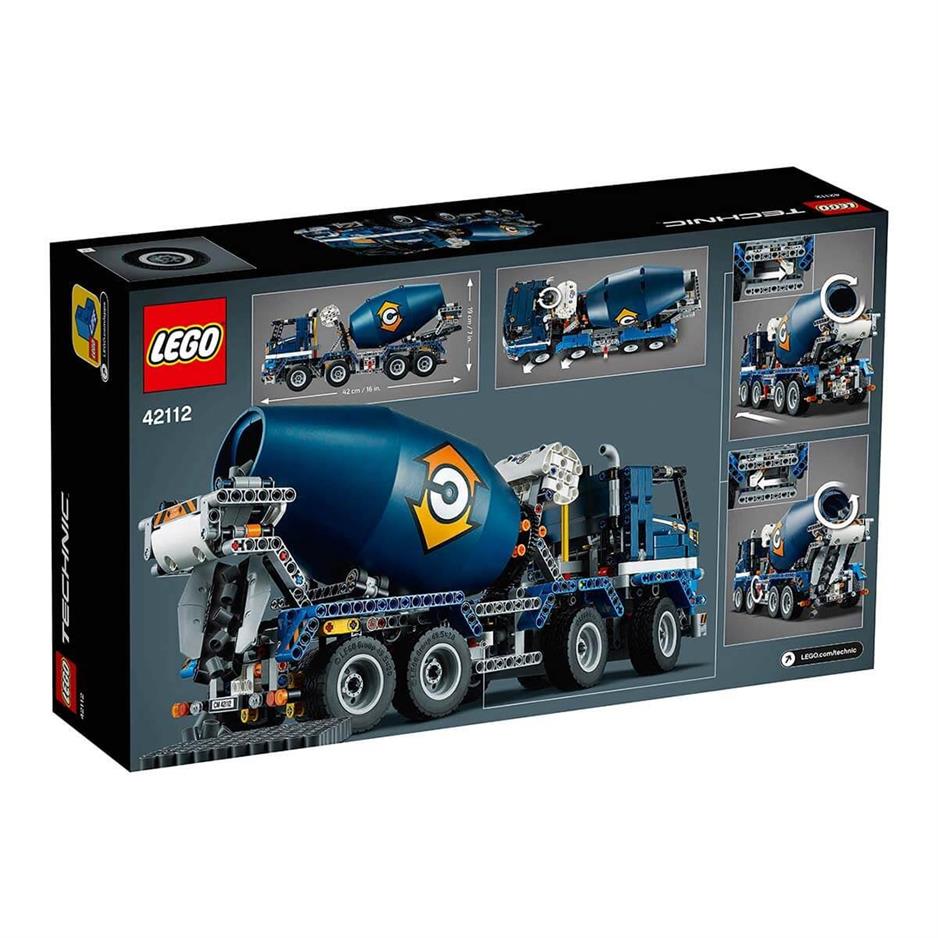 42112 LEGO® Technic Beton Mikseri / 1163 parça / +10 yaş 969,90 TL - OTOYS