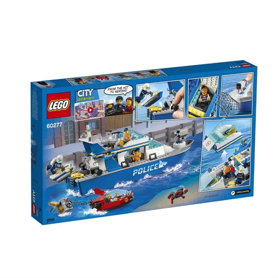 60277 LEGO® City Polis Devriye Botu / 276 parça /+5 yaş 475,22 TL - OTOYS