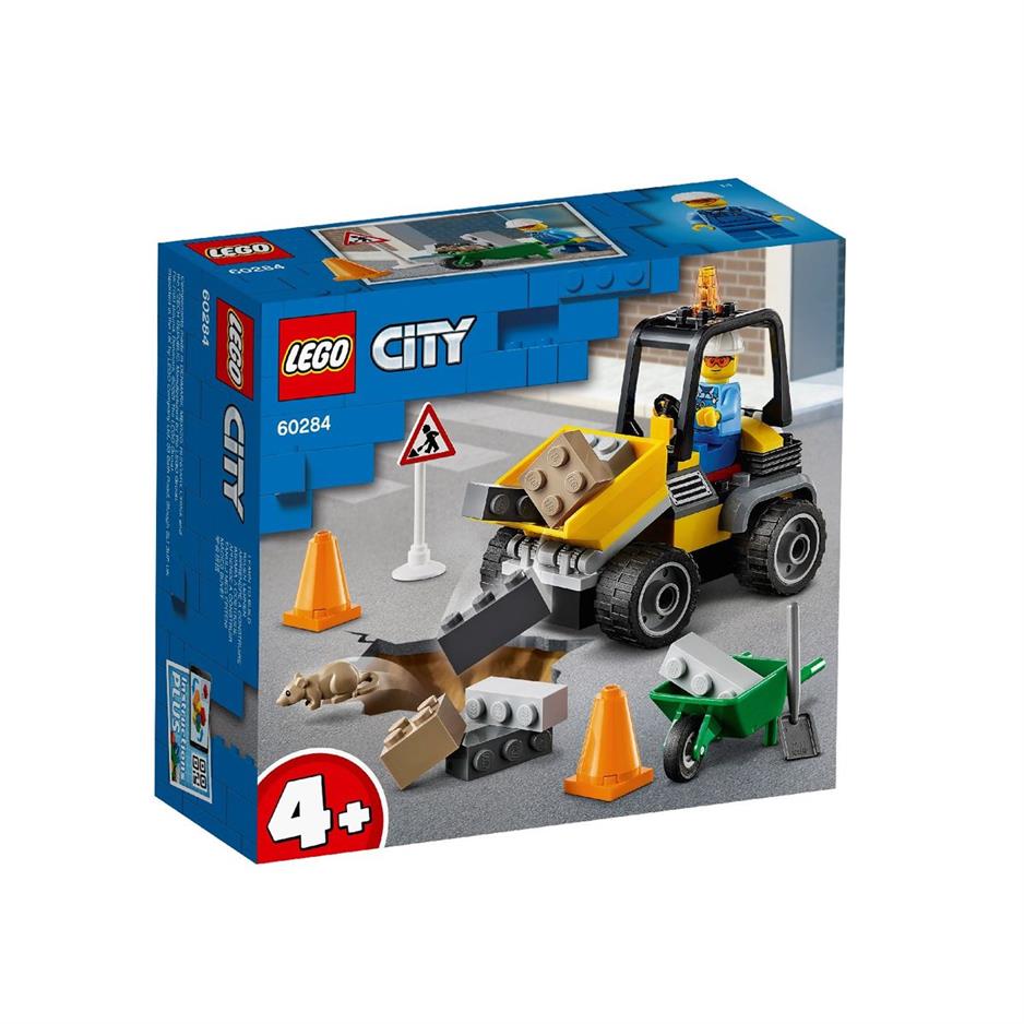 60284 LEGO® City Yol Çalışması Aracı /58 parça/+4 yaş 96,91 TL - OTOYS