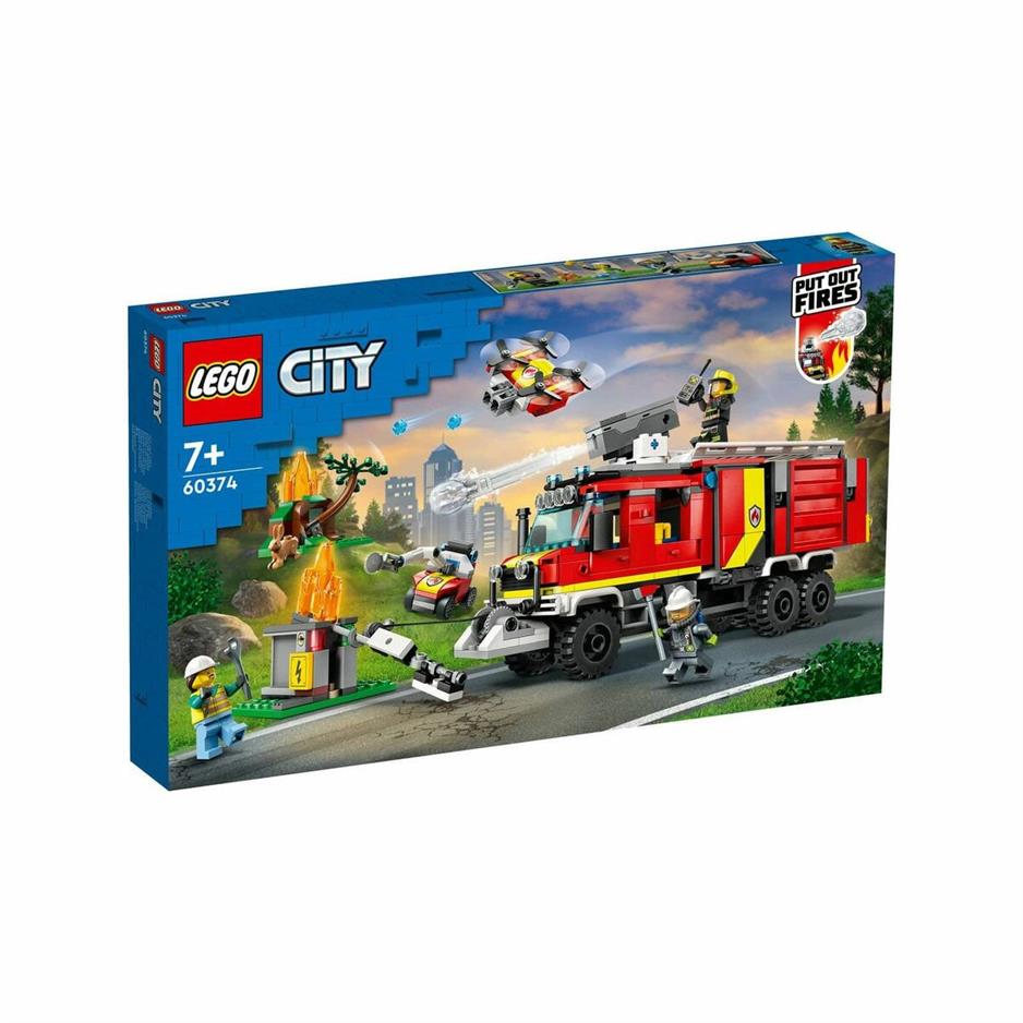 60374 Lego City - İtfaiye Komuta Kamyonu 502 parça +7 yaş