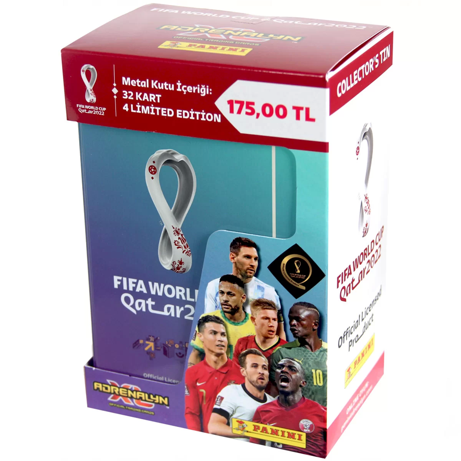 Fifa World Cup Katar 2022 Tin Box Futbolcu Kartları