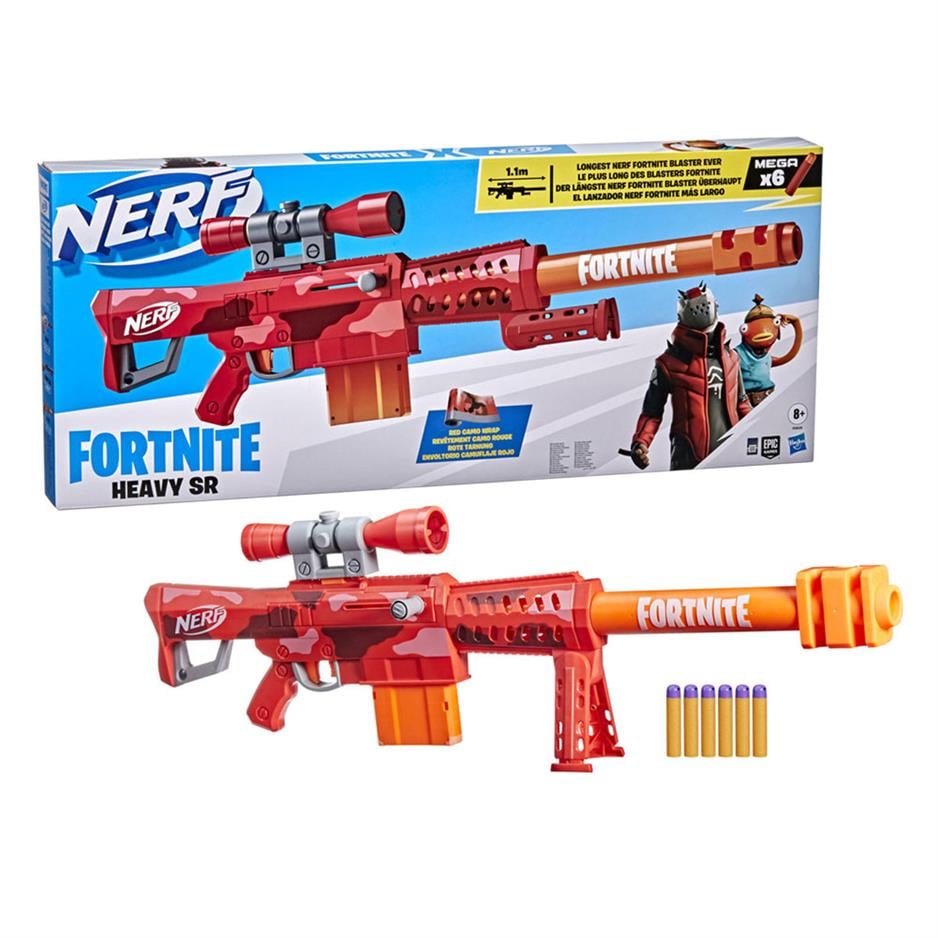 Nerf Fortnite Heavy SR Dart Blaster F0929