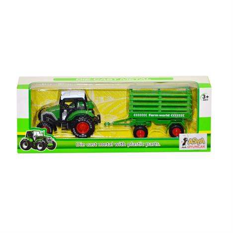 C4736-955-156 Metal Traktör 18 5 cm -Asya Oyuncak C4736-955-156 Metal Traktör 18 5 cm -Asya Oyuncak