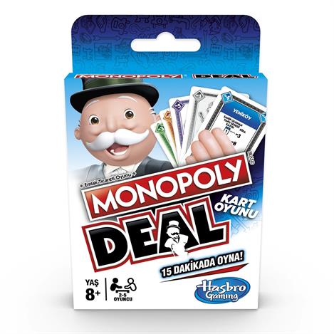 E3113 Monopoly Deal Kart Oyunu / +8 yaş IR5961