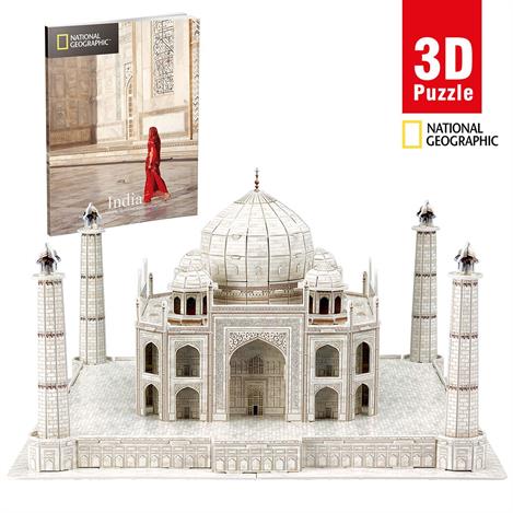 National Geographic 87 Parça 3D Puzzle Taj Mahal