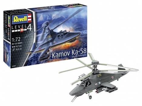 Revell Kamov Ka-58 Stealth Helicopter