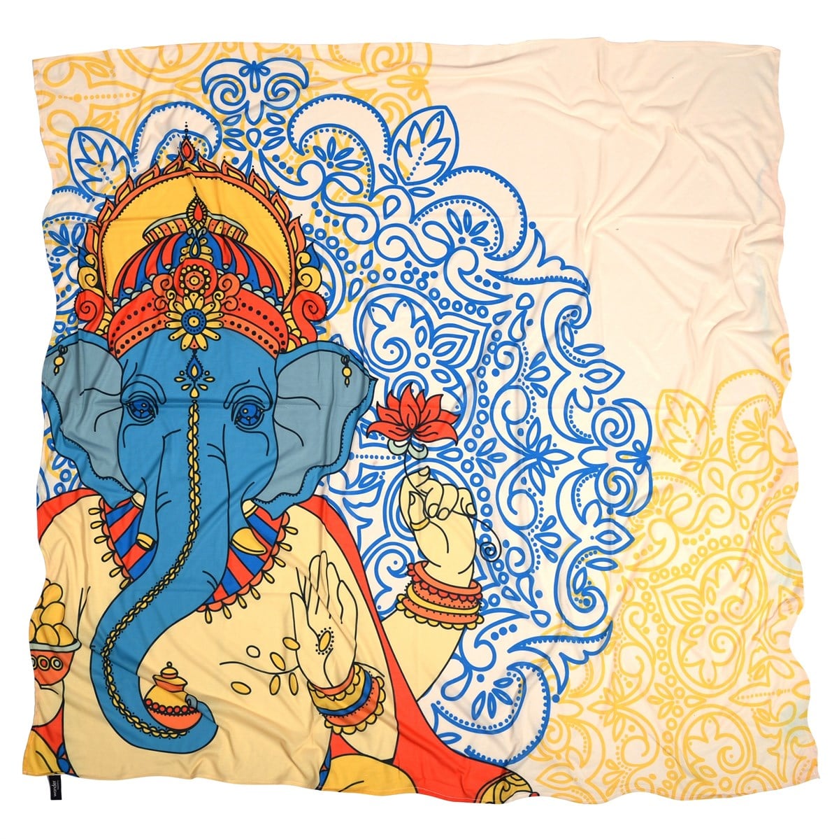 Ganesha Mandala Örtüsü