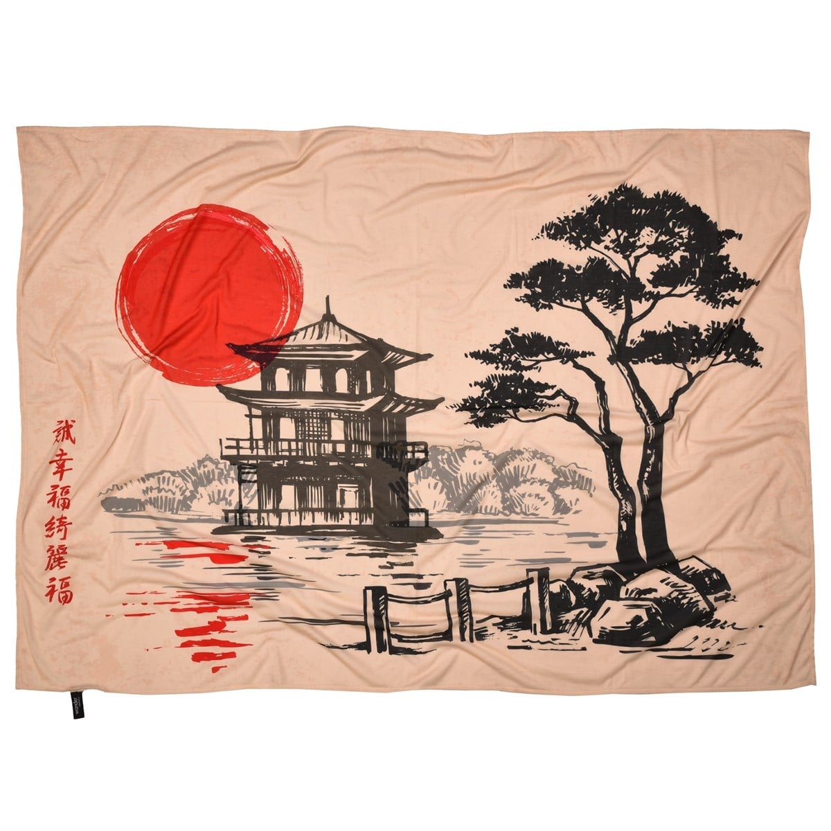 Japon Güneşi Duvar Örtüsü