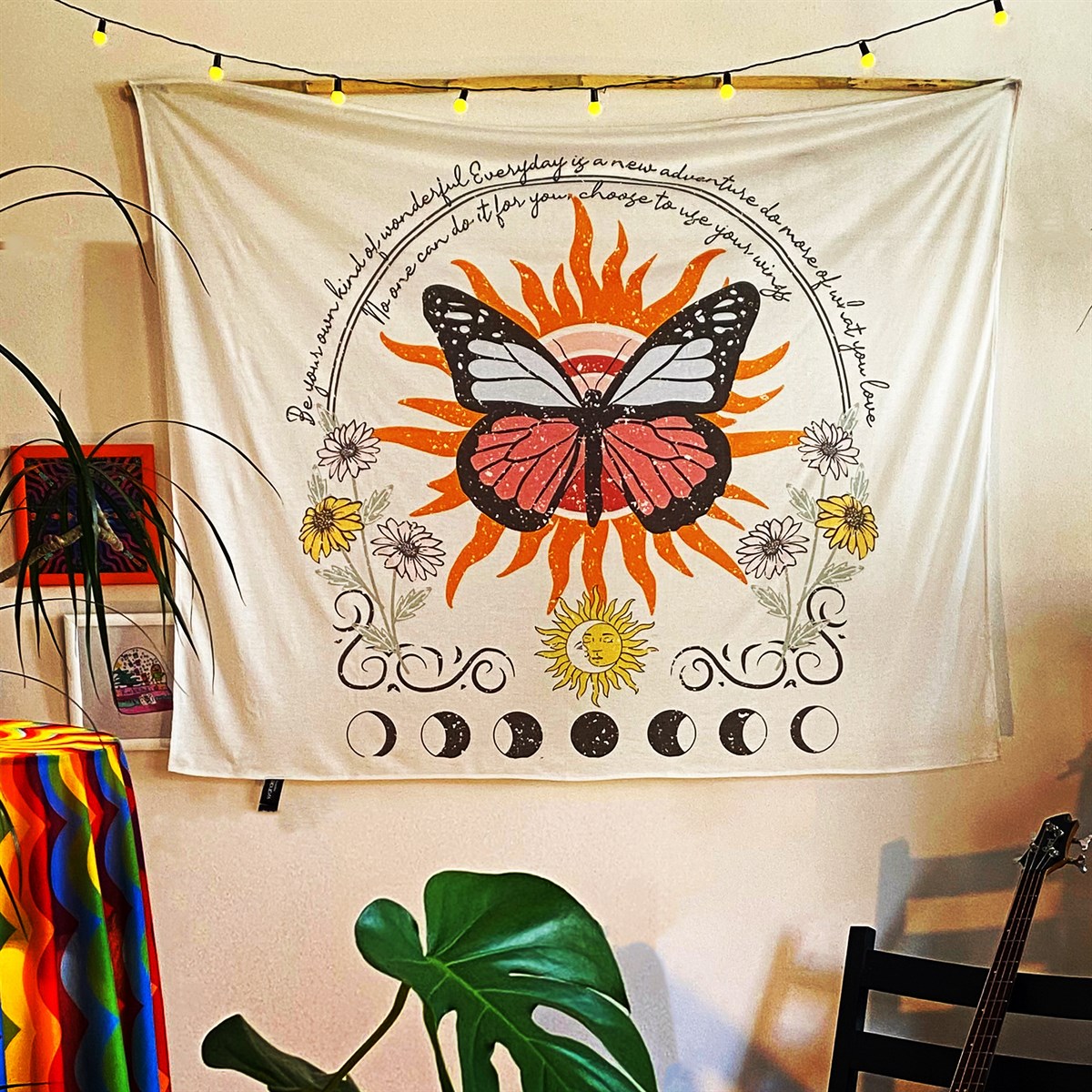 Only Positive Vibes Duvar Örtüsü