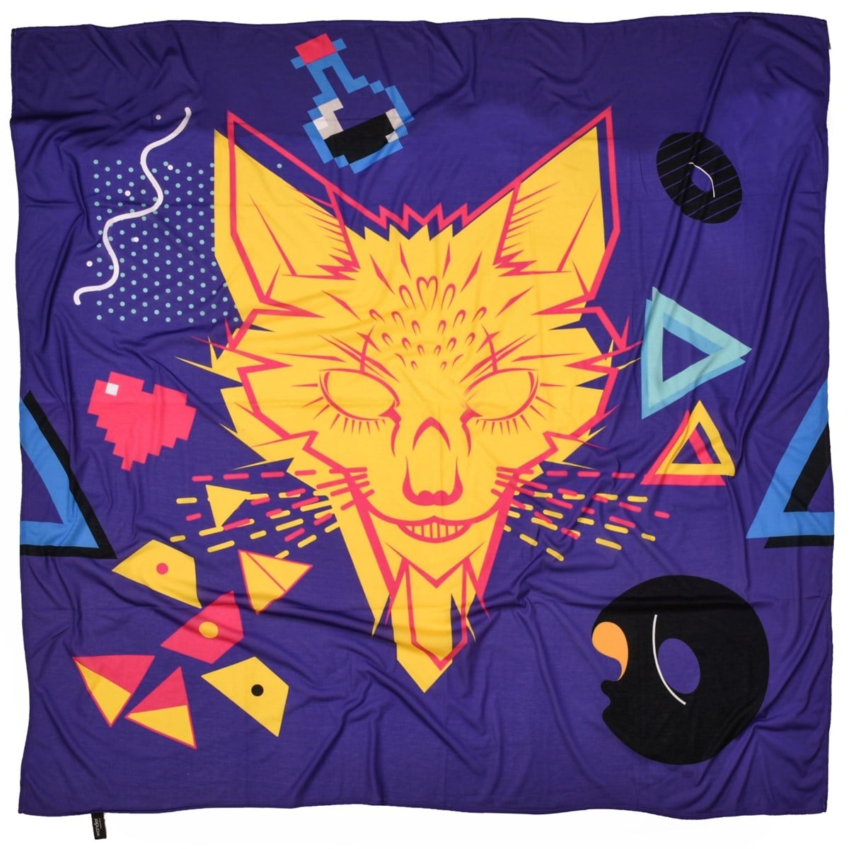 Raver Cat Duvar Örtüsü