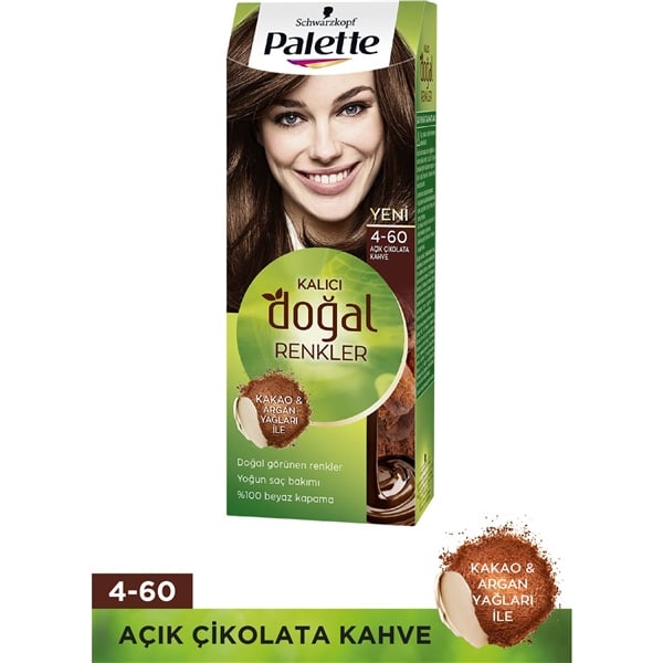 PALETTE DOĞAL RENKLER 4-60 AÇIK ÇİKOLATA KAHVE | Aeka Online