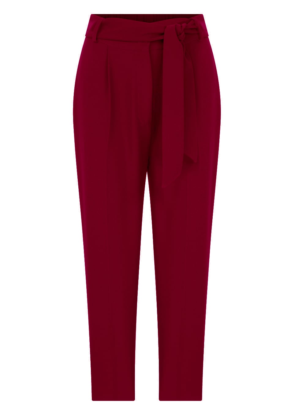 Kırmızı Krep Havuç Pantolon RK 108