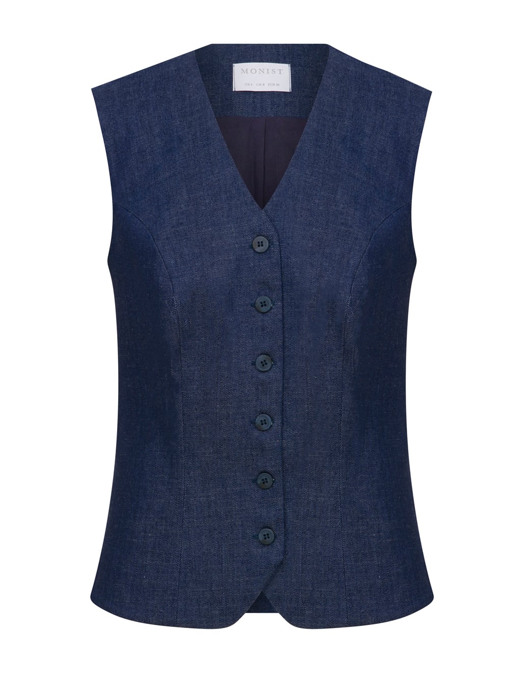 Klasik Denim Yelek