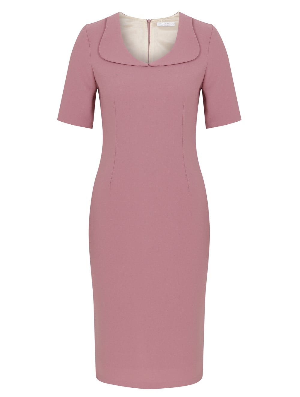 Geniş Bebe Yaka Elbise