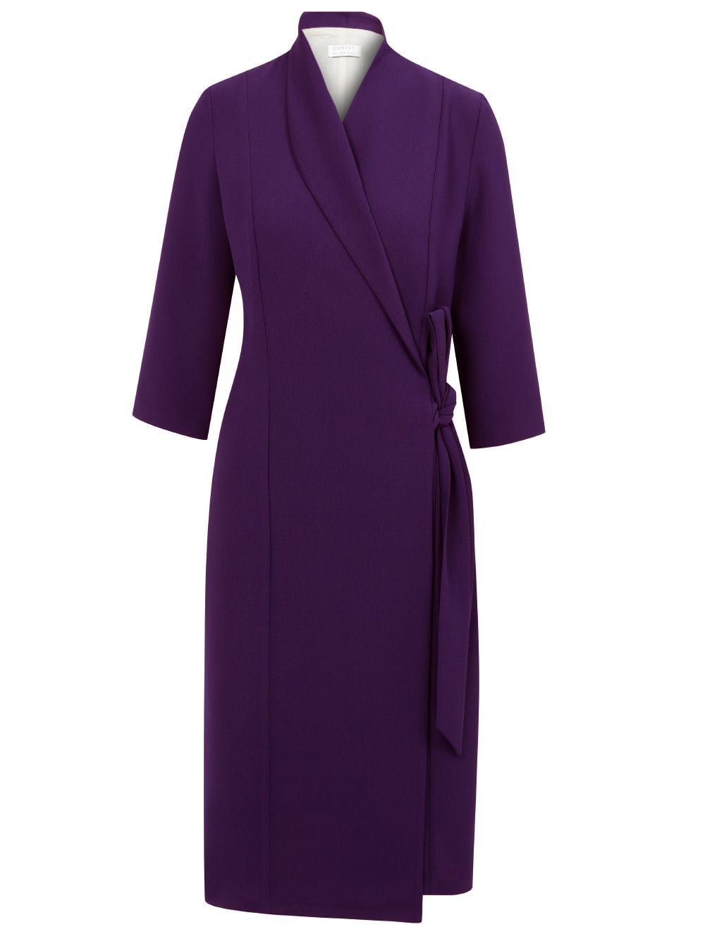 Siklamen Kruvaze Elbise