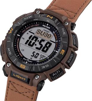 Casio Pro Trek PRG-340L-5DRGüneş Enerjili Erkek Kol Saati