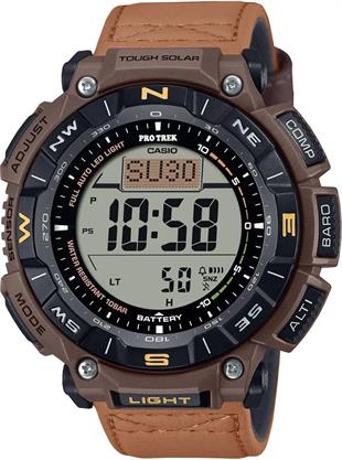 Casio Pro Trek PRG-340L-5DRGüneş Enerjili Erkek Kol Saati
