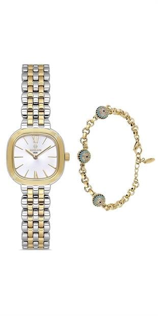 Hislon QL220T-02SGS Kadın Kol Saati