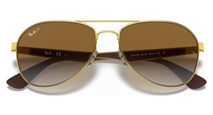 Ray-Ban RB3549 001/T5 61 Polarize Erkek Güneş Gözlüğü